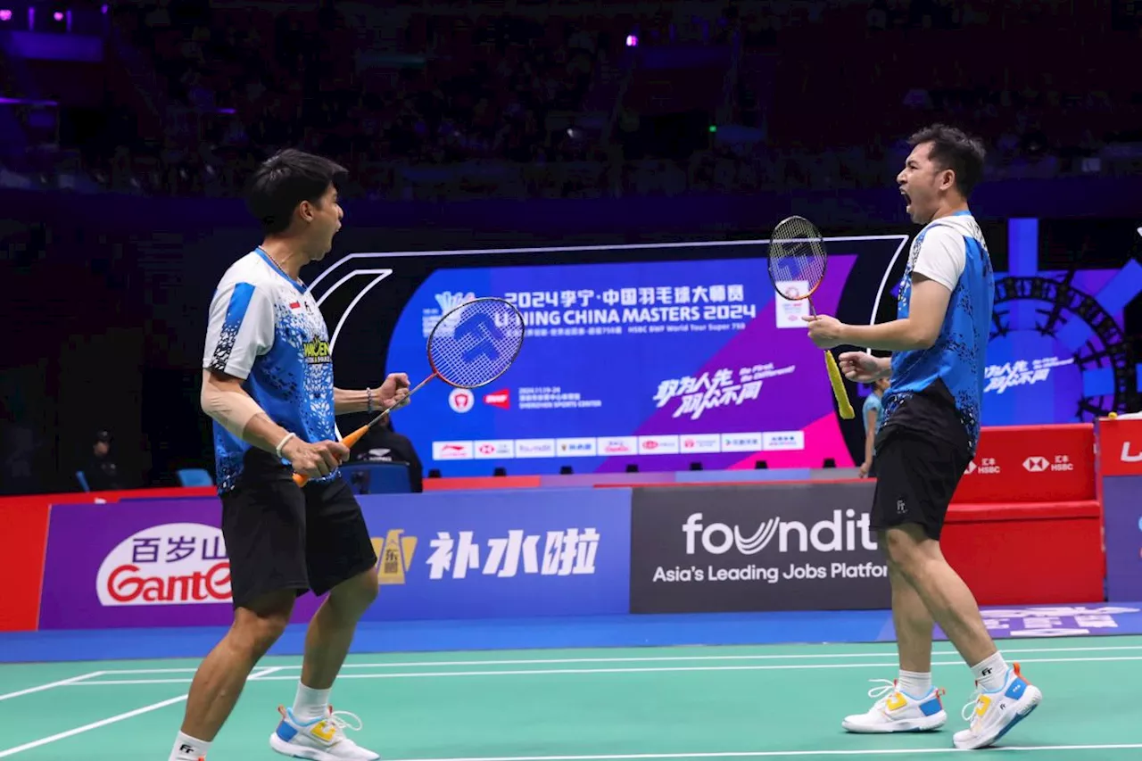 Makin percaya diri, Sabar/Reza lolos ke final China Masters