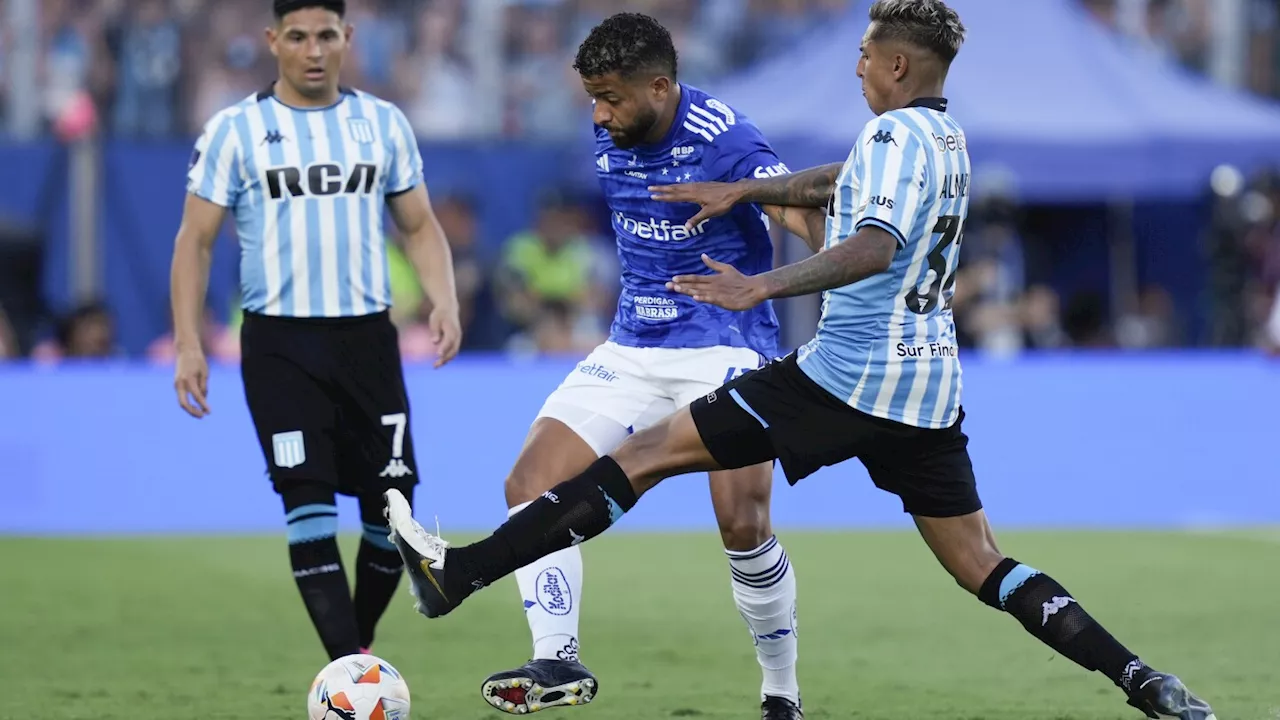 Argentina's Racing wins its first Copa Sudamericana championship by beating Brazil's Cruzeiro 3-1