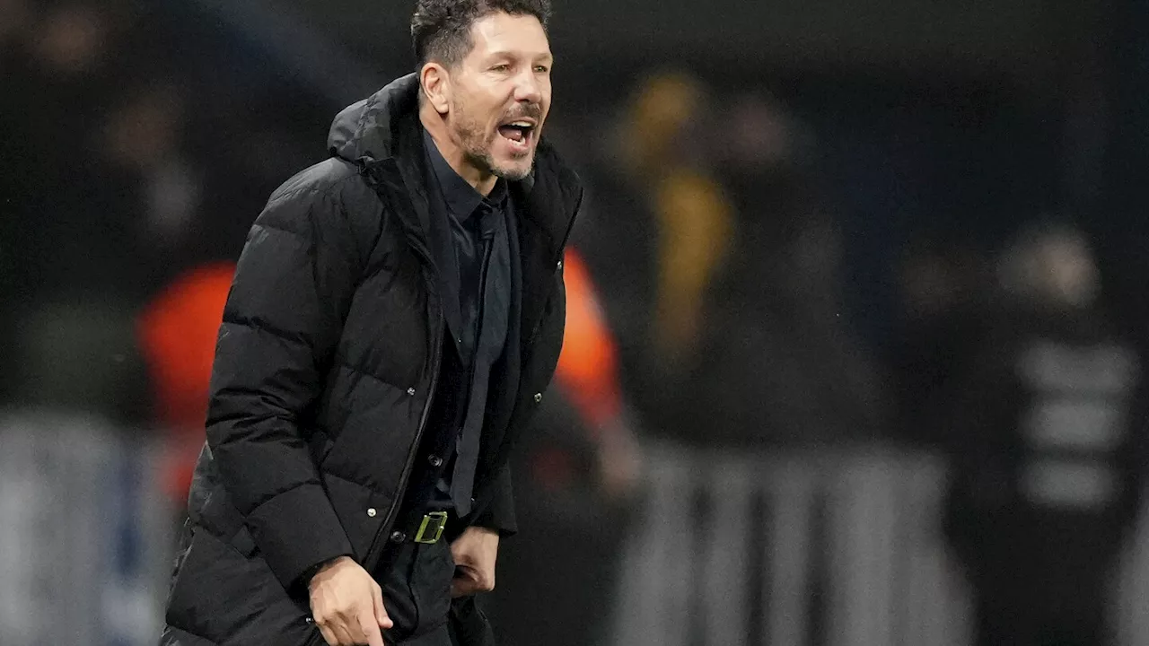 Diego Simeone chokes up when speaking about his love for Atletico and his future