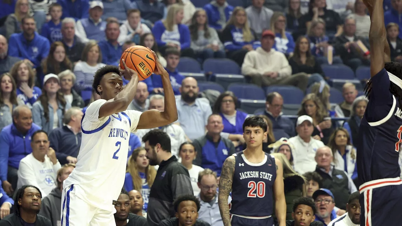 Koby Brea scores 22 points as No. 9 Kentucky routs Jackson State 108-59