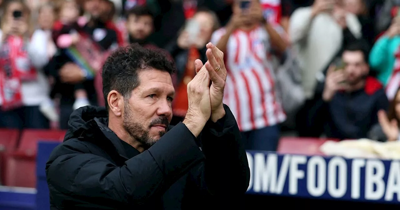 Cholo Simeone: 700 partidos con Atlético de Madrid