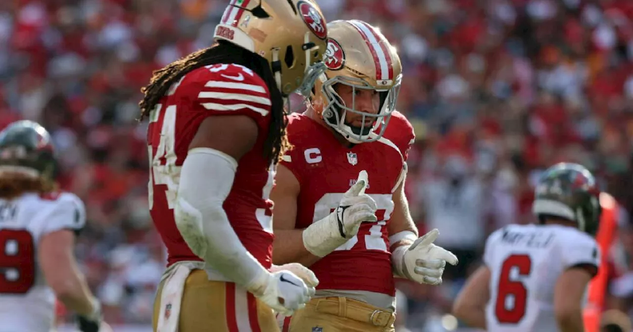 Los San Francisco 49ers descartan a dos ESTRELLAS para este domingo