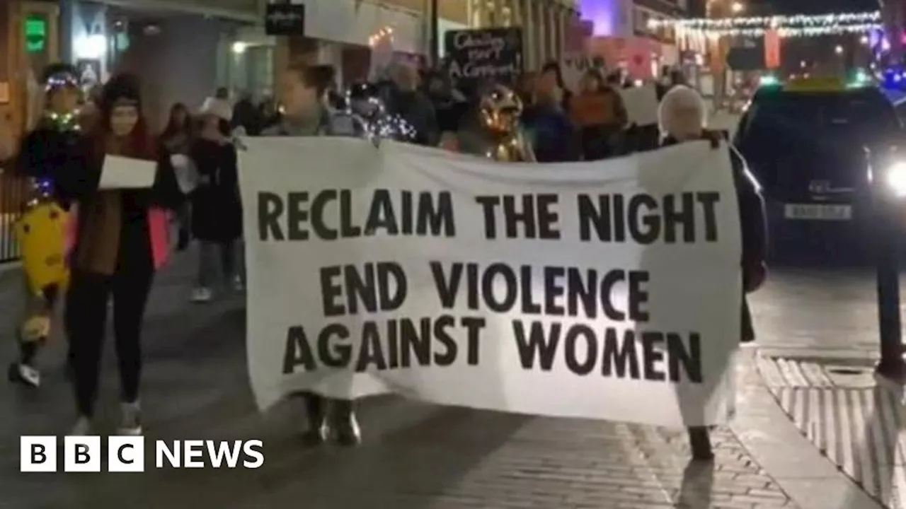 Women-led march held in Northampton to 'reclaim the night'