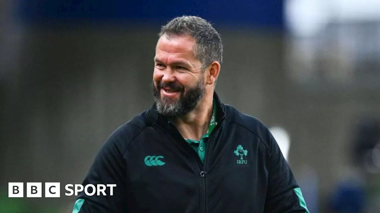 Ireland 52-17 Fiji: Ireland head coach Andy Farrell impressed by 'very pleasing' win over Fiji