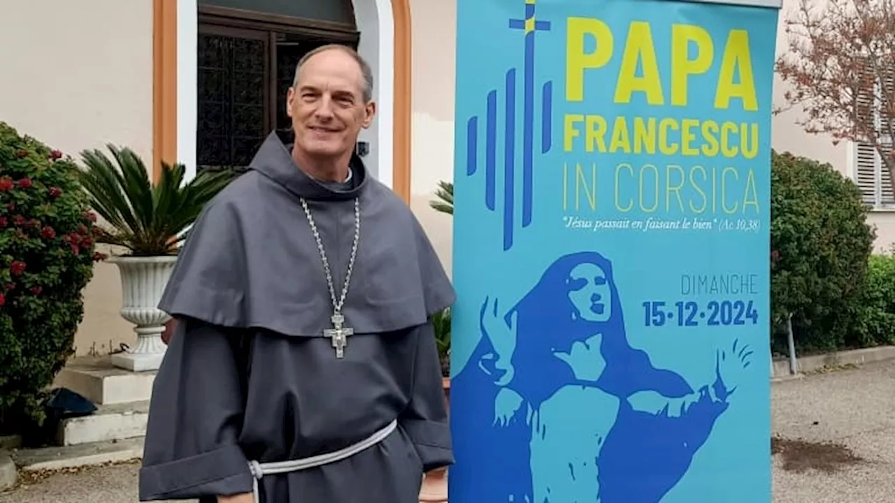 Pape François en Corse: l'évêque d'Ajaccio salue un 'moment très heureux'