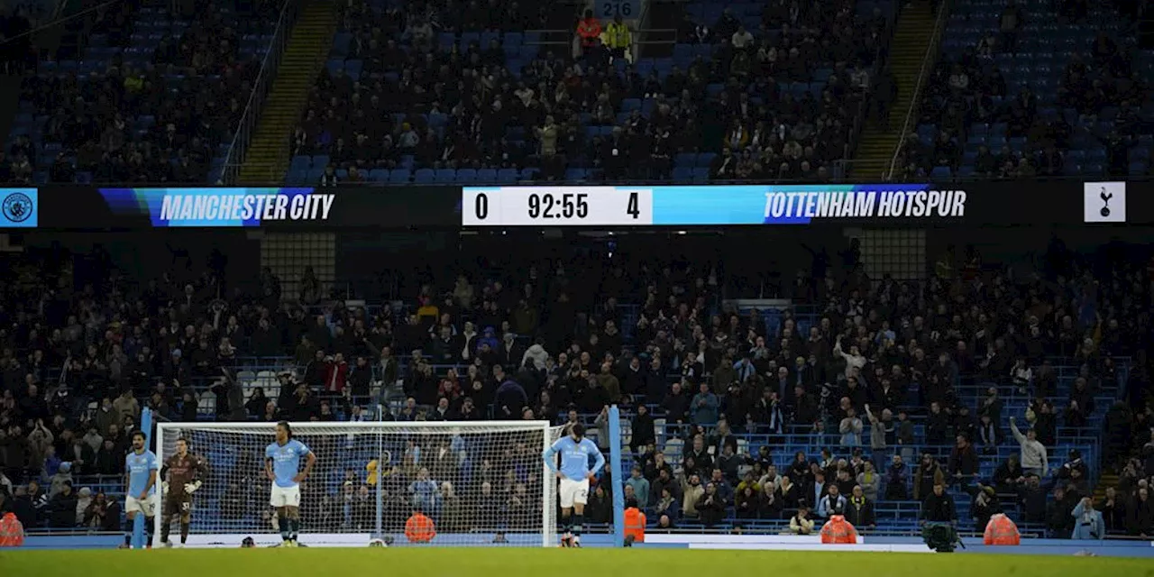 5 Pelajaran Kekalahan 0-4 Man City dari Tottenham: Taktik Pep Guardiola Mulai Usang?