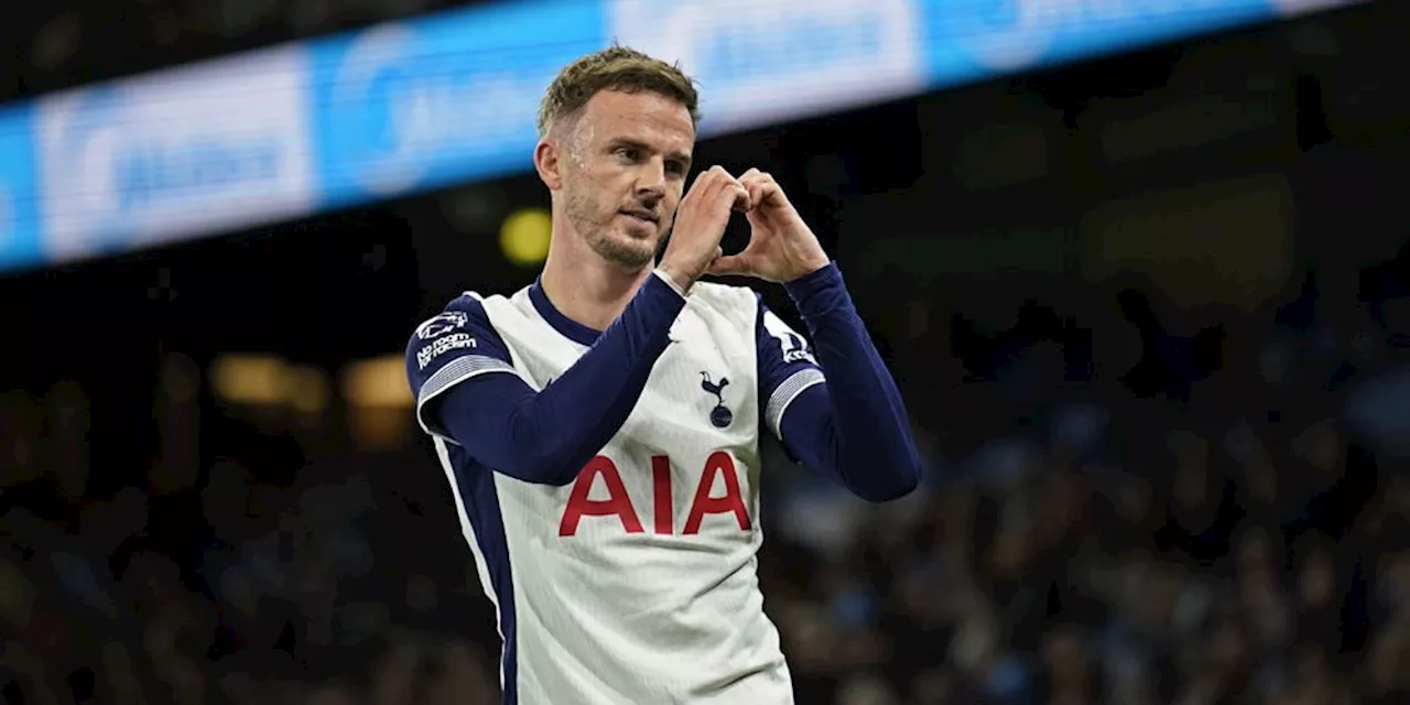 Man of the Match Manchester City 0-4 Tottenham: James Maddison