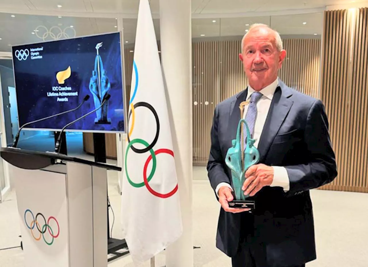 Petrov feted by IOC with Coaches Lifetime Achievement Award