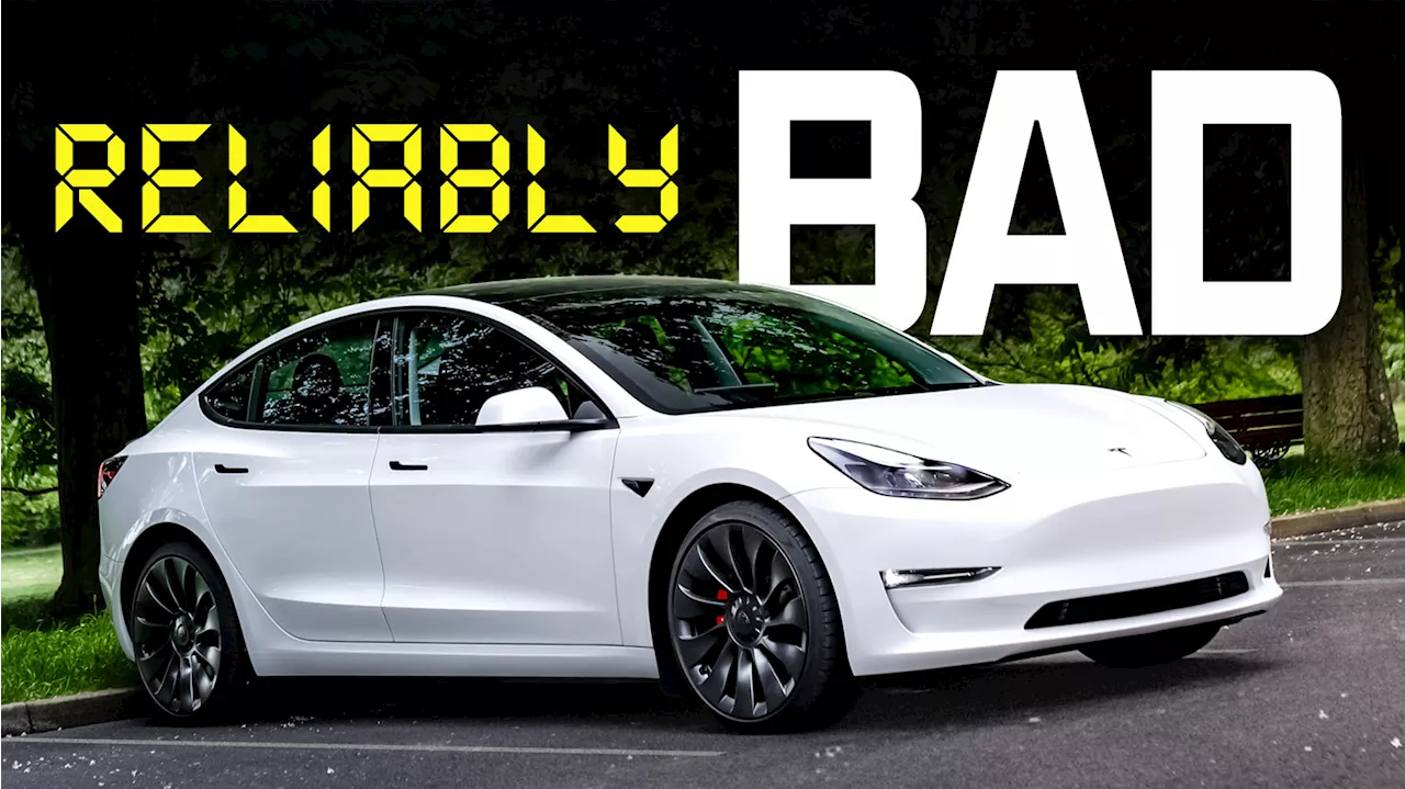 Tesla Model 3 Ranks Dead Last In TUV Reliability Tests For Newer Cars