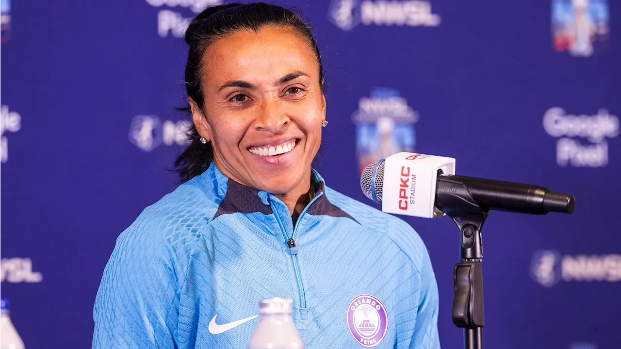 Em alta aos 38 anos, Marta tenta levar Orlando Pride ao primeiro título da NWSL