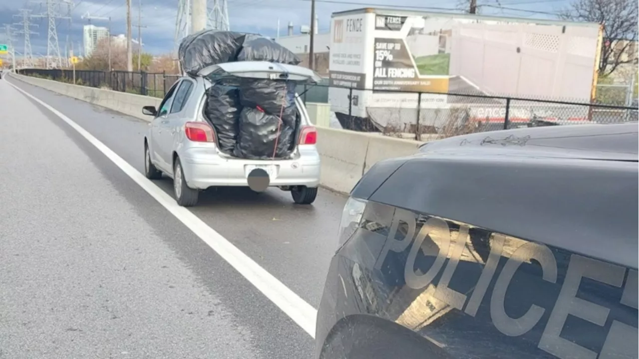 Ottawa driver fined for hauling thousands of empty cans from trunk of car