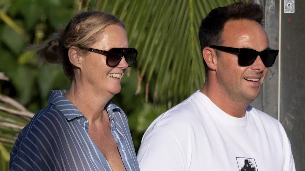 Ant McPartlin enjoys date night with wife Anne Marie Corbett in Australia