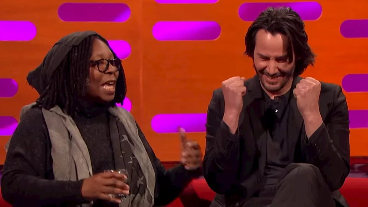 Viral theory suggests Keanu Reeves refused to hand Whoopi Goldberg Lifetime Achievement Award, but...