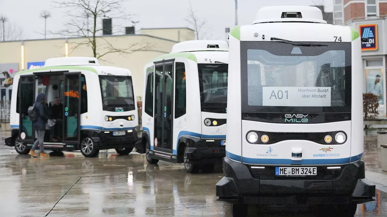 Autonomes Fahren: Kraftfahrt-Bundesamt erwartet schon bald breiten Einsatz von Robo-Bussen