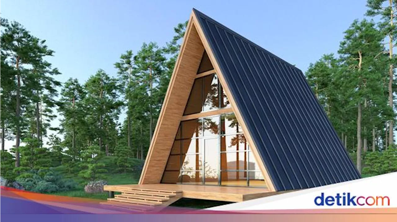 Mau Bangun Rumah Bentuk A-Frame? Cek Dulu Kelebihan dan Kekurangannya