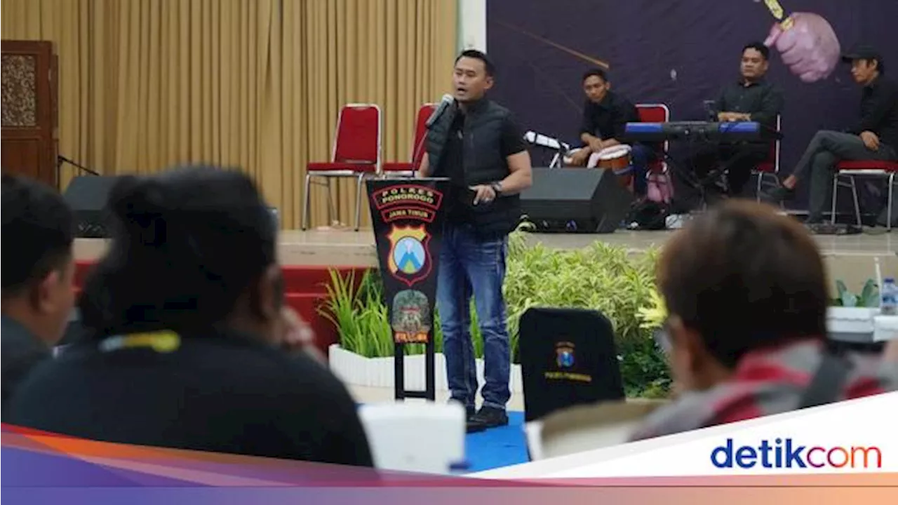 Polres Ponorogo Jaga Cooling System bersama Jurnalis Jelang Pilkada 2024