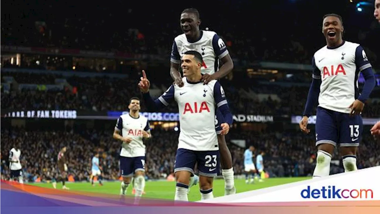 Man City Vs Tottenham: Spurs Bantai Citizens 4-0