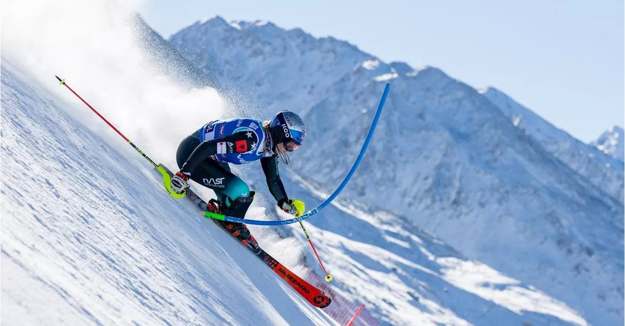 Lara Colturi lässt Albanien ein Skifest feiern