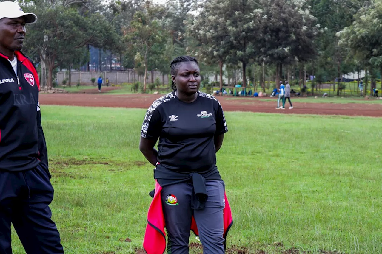 Juma, primera mujer entrenadora de la liga masculina de Kenia