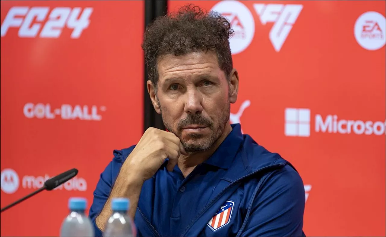 Diego Simeone llegó a 700 partidos dirigidos con el Atlético de Madrid