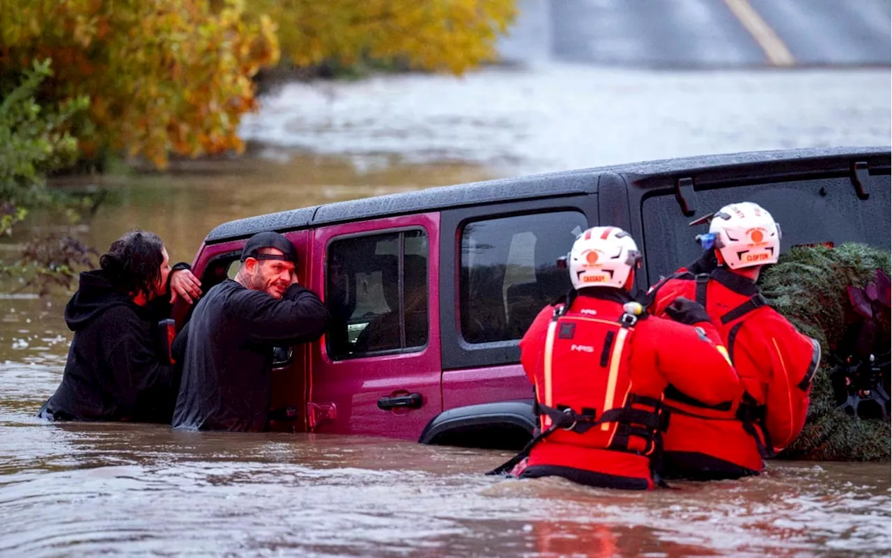 Tormentas invernales y lluvias azotan Estados Unidos; esperan más para Acción de Gracias