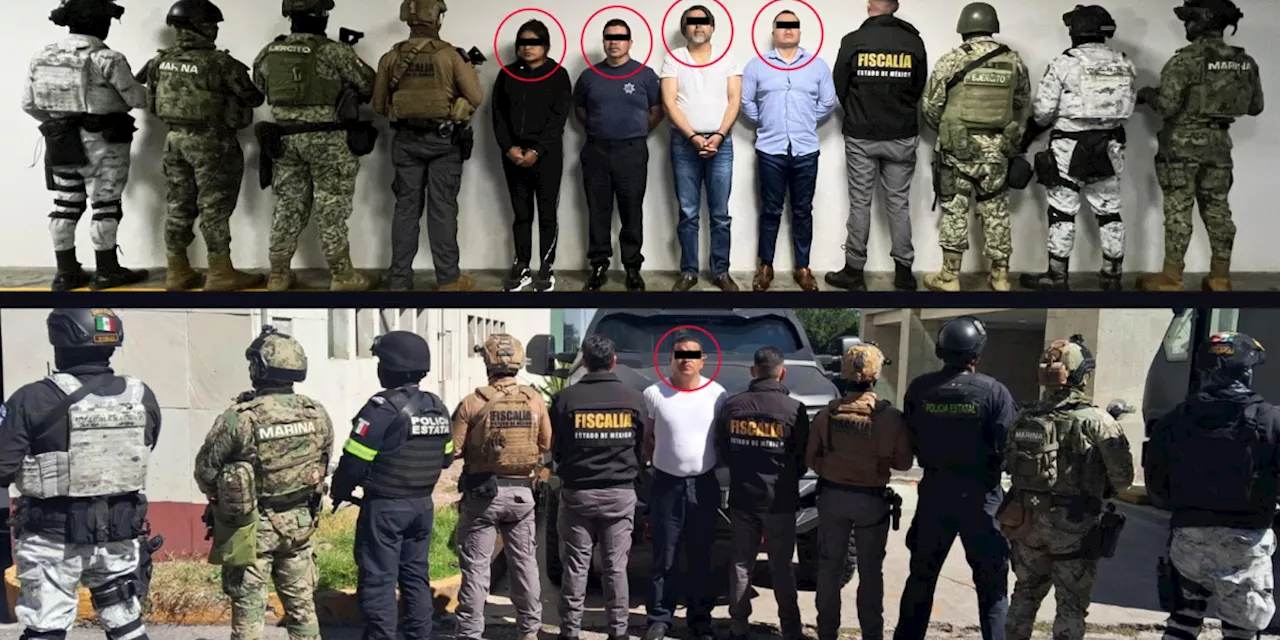 Operativo Enjambre: Desarticulan red de funcionarios vinculados con el crimen organizado en Edomex