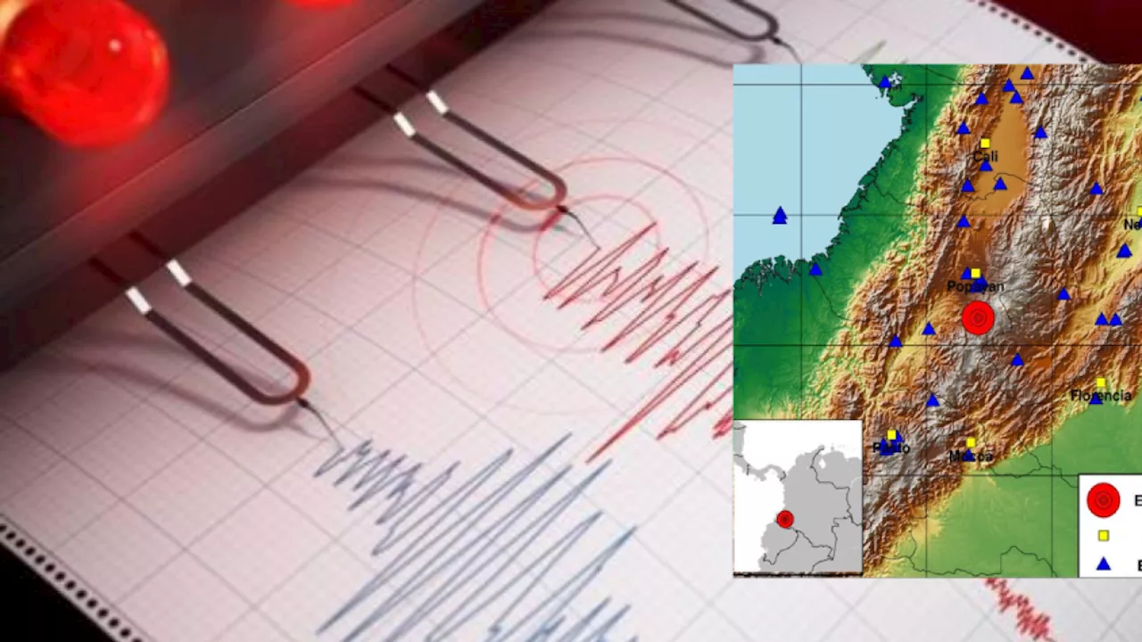 Fuerte temblor en volcán del Cauca: fue superficial, autoridades monitorean actividad del volcán Sotará