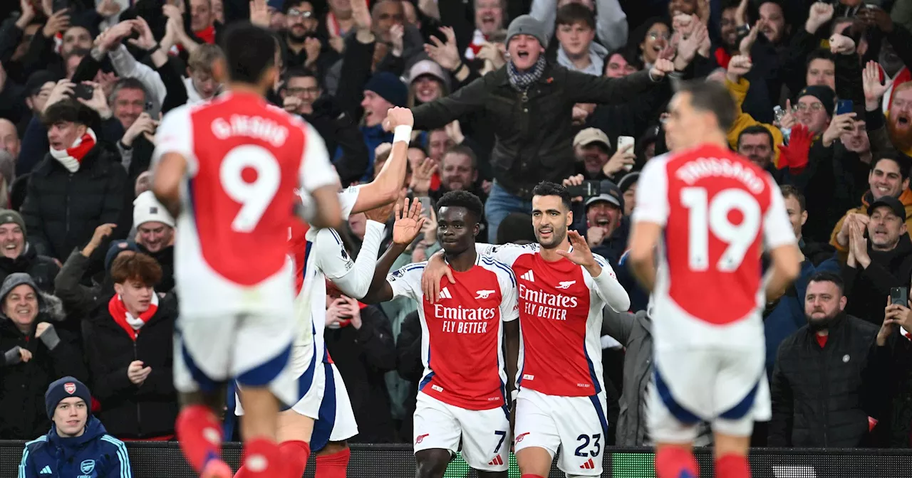 Arsenal repart de l'avant en dominant Nottingham Forest (3-0)