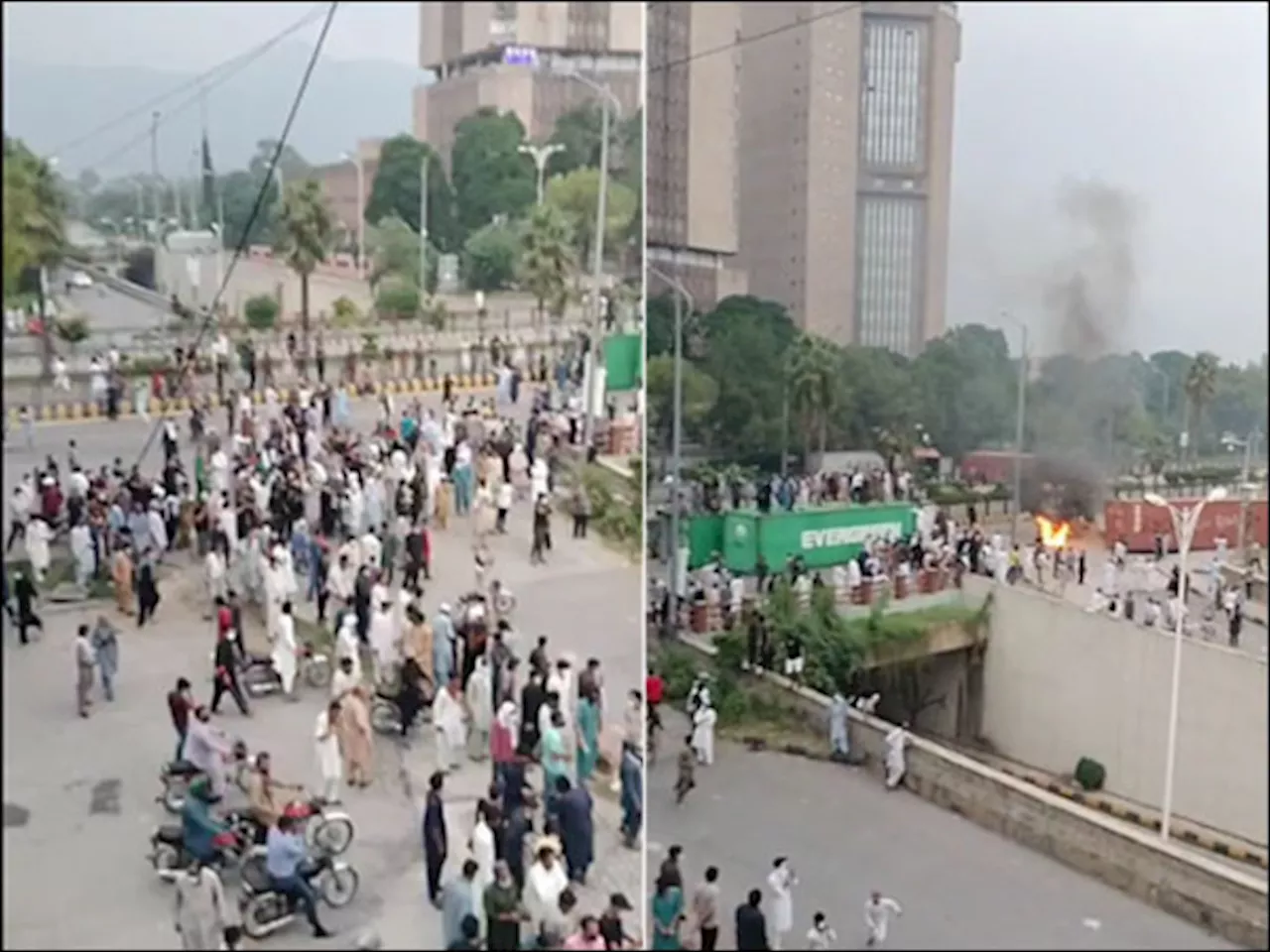 پی ٹی آئی کا موٹروے بندش کے باعث جی ٹی روڈ سے اسلام آباد پہنچنے پر غور