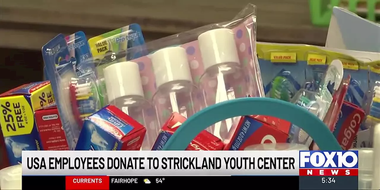 Strickland Youth Center receives over 4,000 donated items