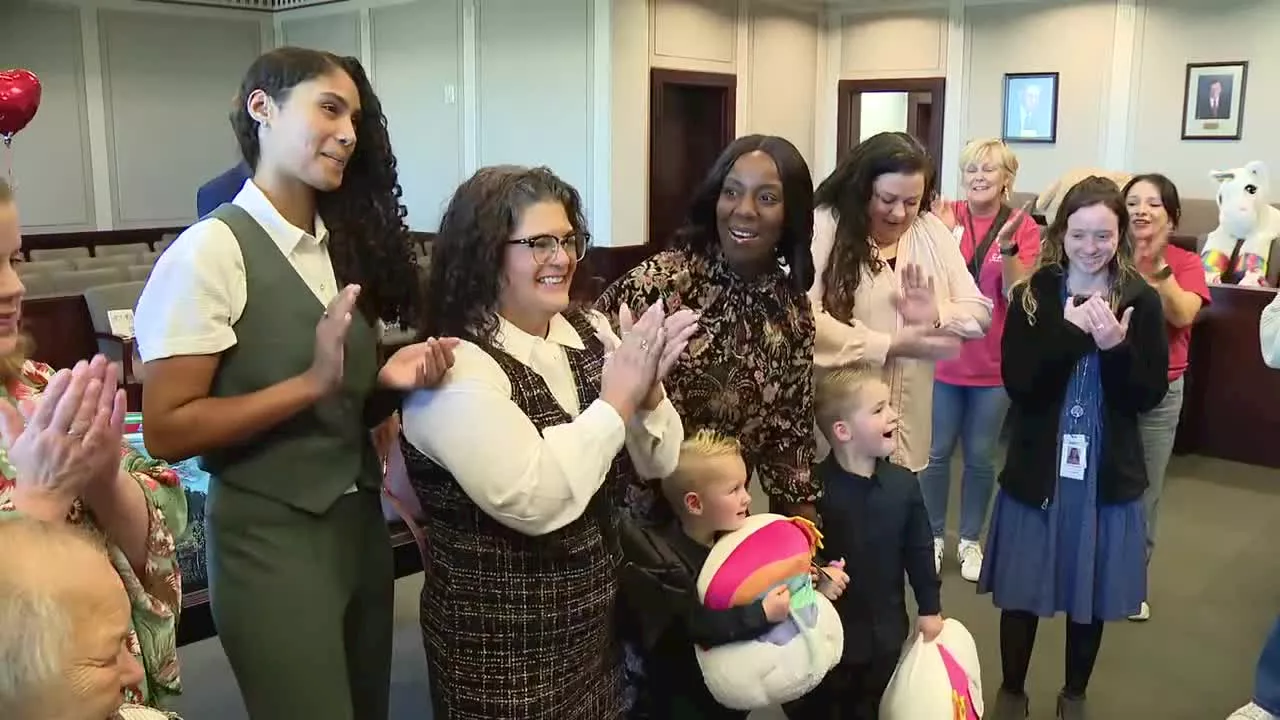 Tarrant County celebrates National Adoption Day with 33 child adoptions