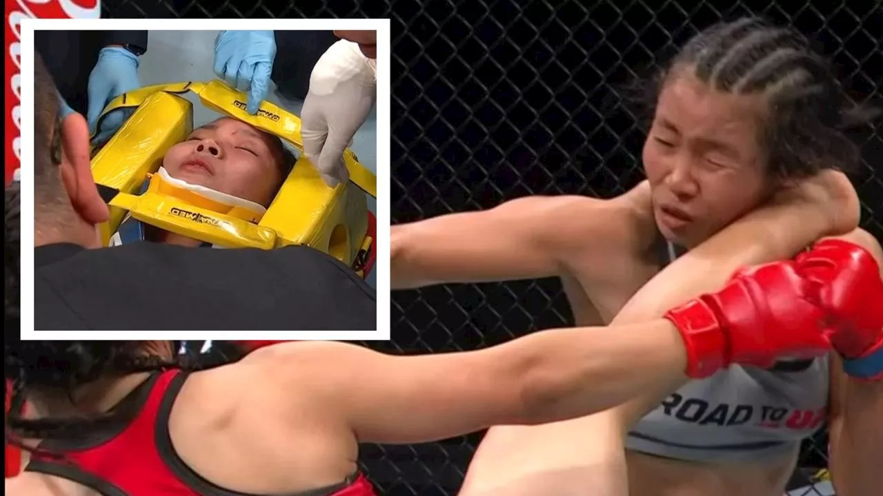 ‘I really hope she’s OK’: UFC in disbelief as ‘baby-faced assassin’ stuns with brutal KO