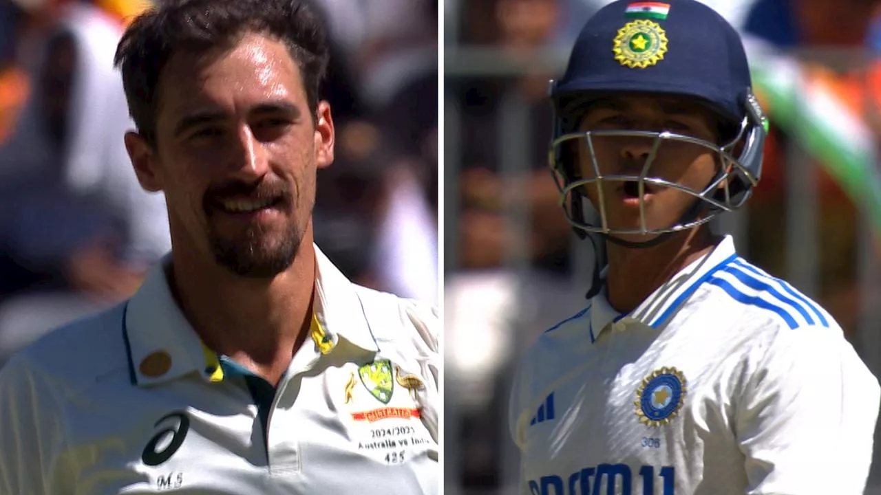 ‘It’s coming too slow’: India young gun torches Starc with ruthless sledge after brutal boundary