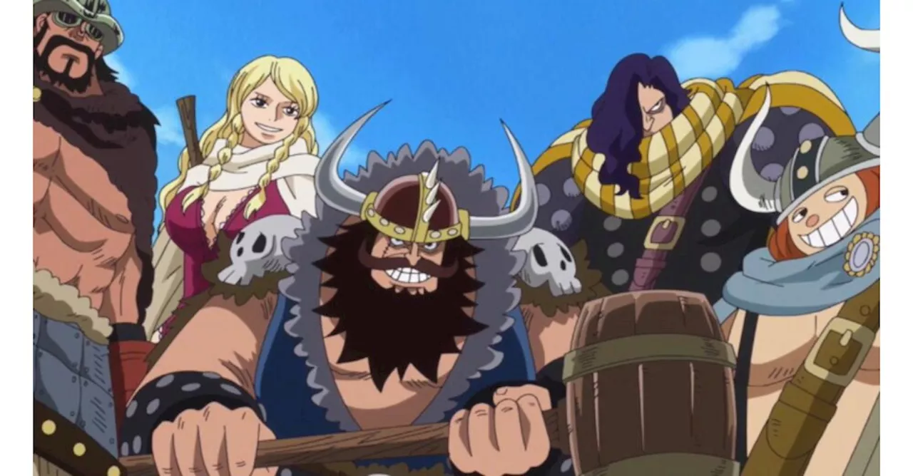 Die Riesenkrieger-Piraten in One Piece - Alle Mitglieder der Bande aus Elban