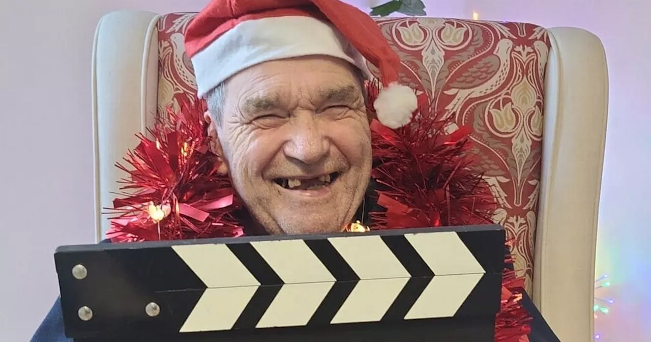 Glasgow care home in festive cheer as residents star in Christmas video