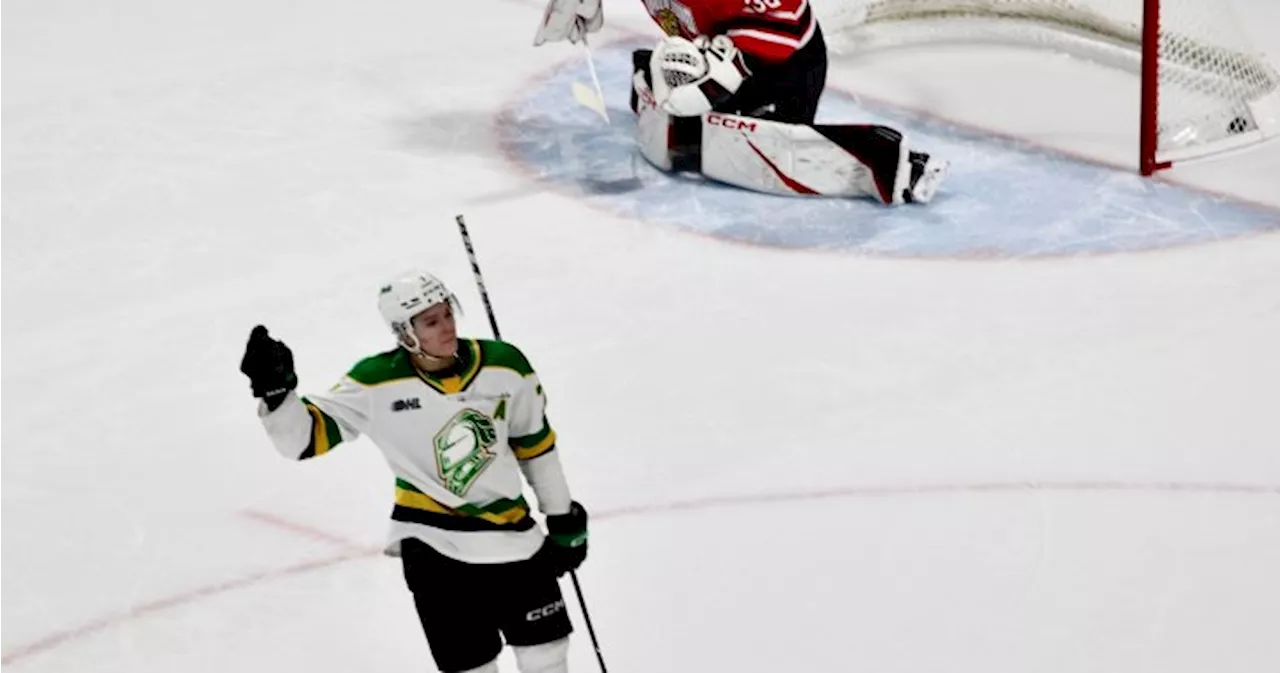 London Knights pull off huge comeback against Owen Sound to keep winning streak alive