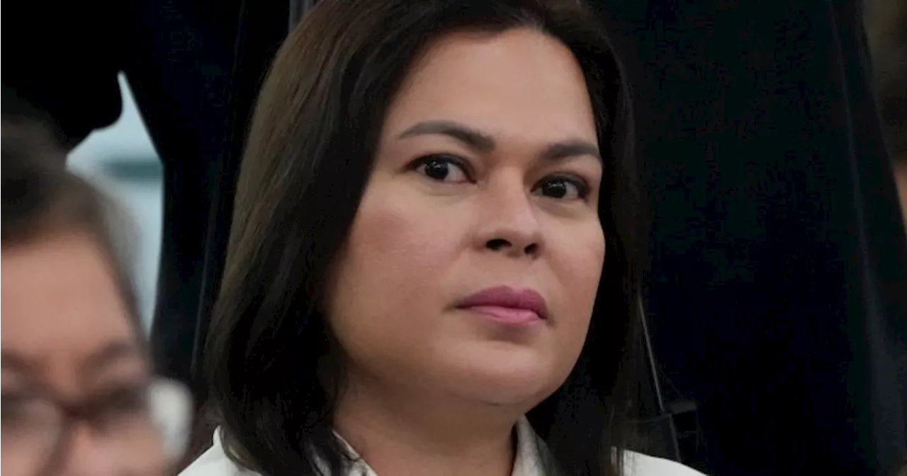 Philippine VP says she hired assassin to kill president if she is killed