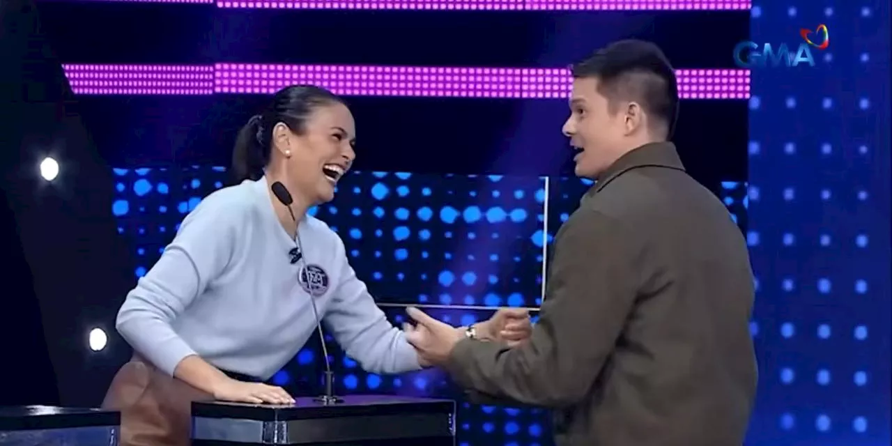 Dingdong Dantes and Iza Calzado reunite on 'Family Feud'