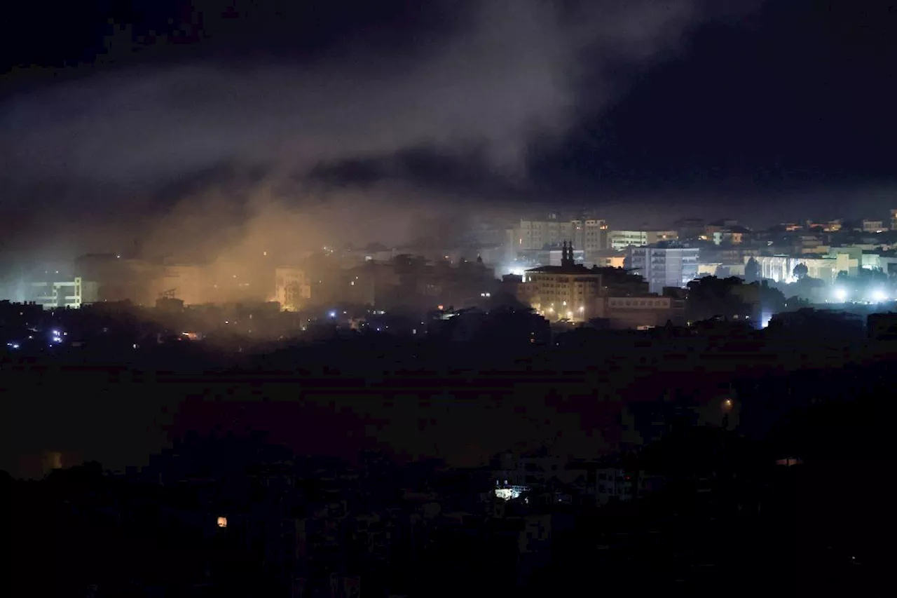 Israeli air strike hits central Beirut, security sources say