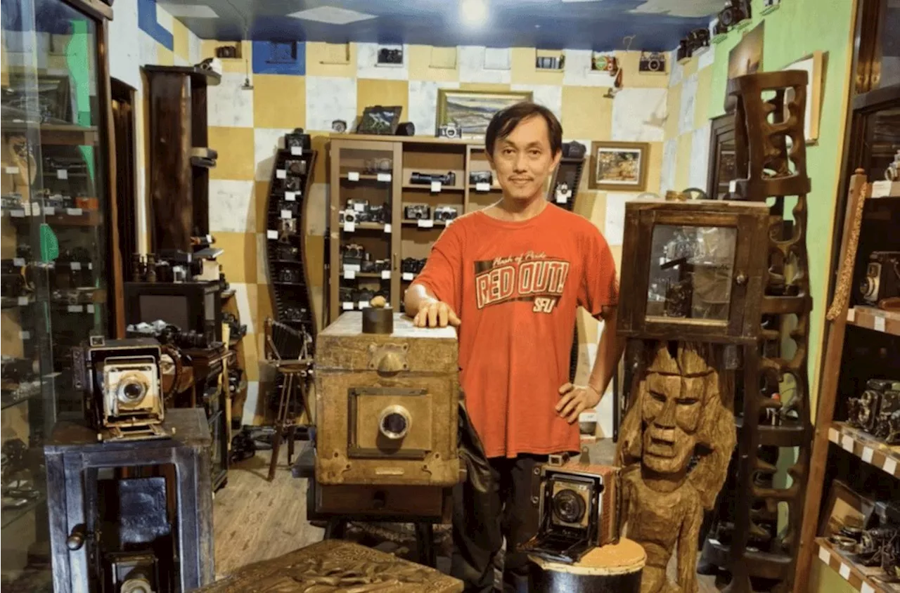 La Union photographer amasses over 260 vintage cameras