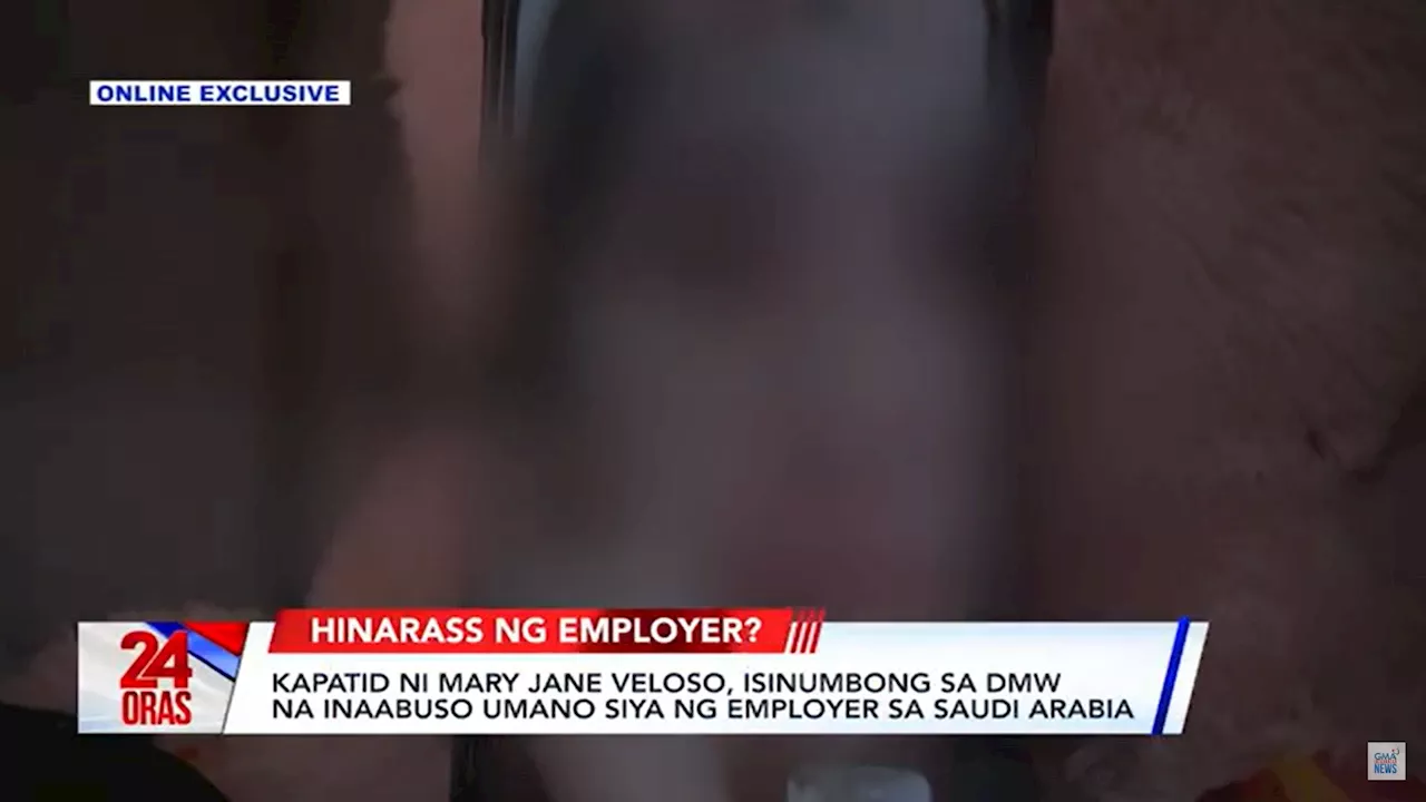 Mary Jane Veloso’s OFW sister reports sexual abuse by foreign employer