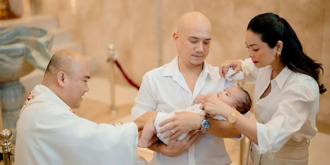 Maxine Medina's son Zeke gets baptized