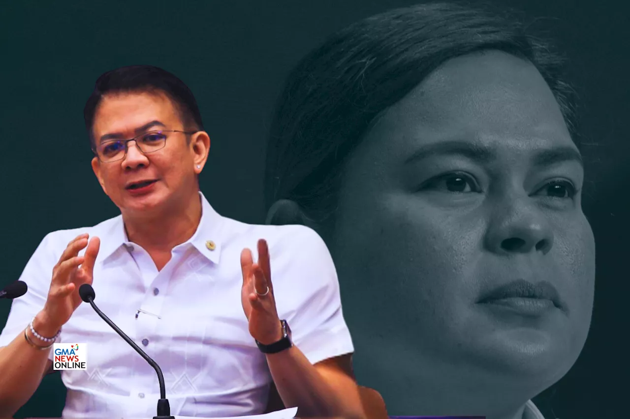 Sara's assassination remarks vs Marcos 'deeply concerning' -Chiz