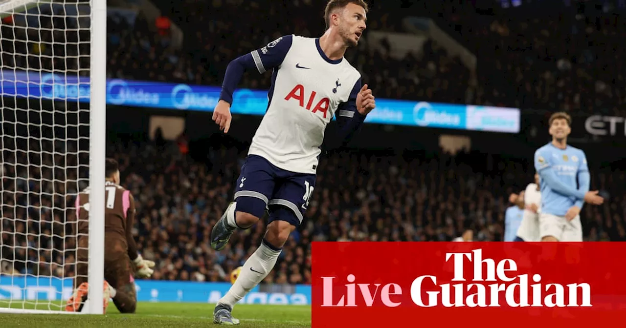 Manchester City v Tottenham: Premier League