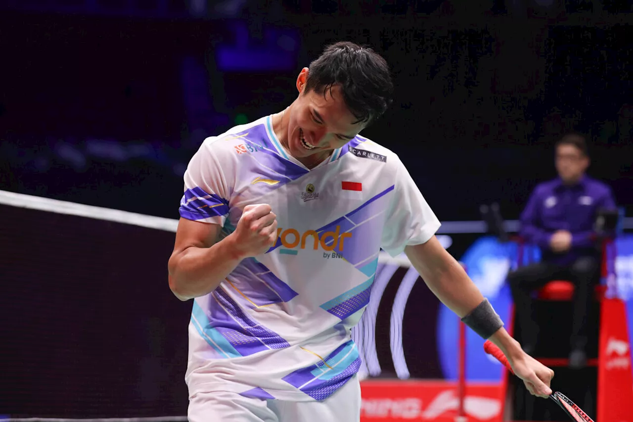 Jonatan Christie Lengkapi Wakil Indonesia di Final BWF