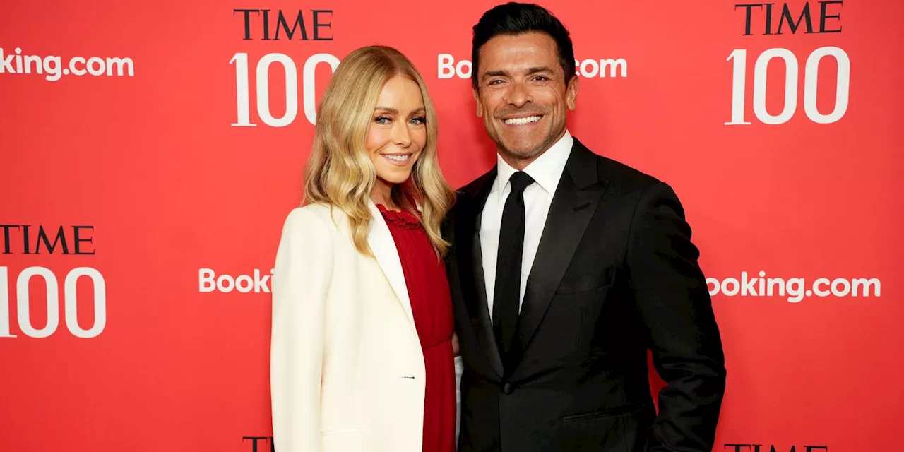 Kelly Ripa’s Reaction to Mark Consuelos’s Shirtless, Abs-Packed Photos Is So Thirsty