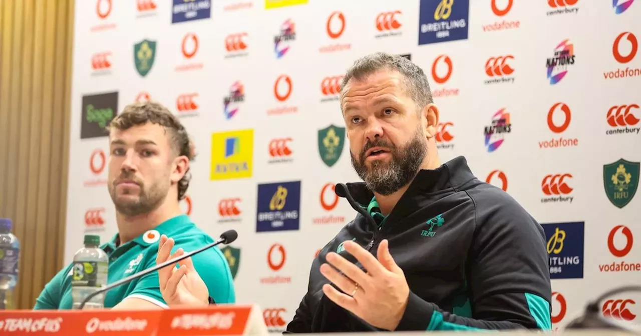 Andy Farrell warns the best is yet to come as Joe Schmidt comes to town