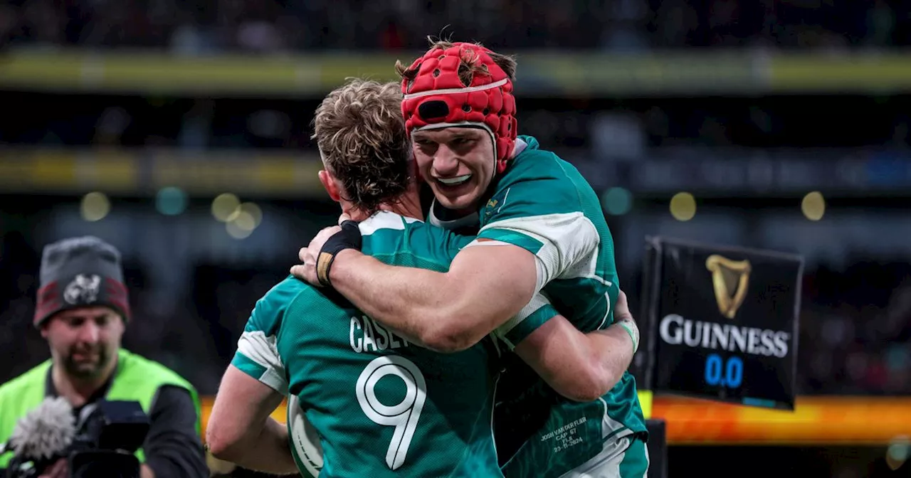 Ireland 28-3 Fiji LIVE score updates from the Autumn Nations Series clash