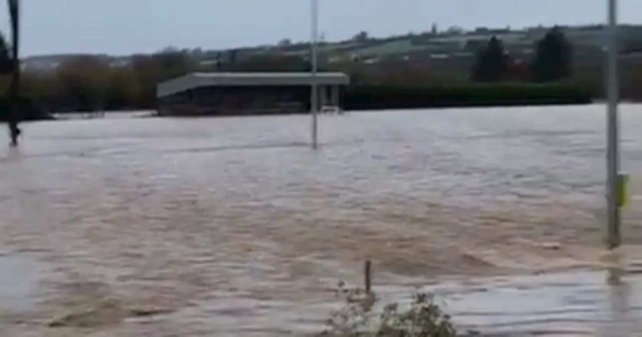 Limerick sporting grounds underwater as Storm Bert causes widespread flooding