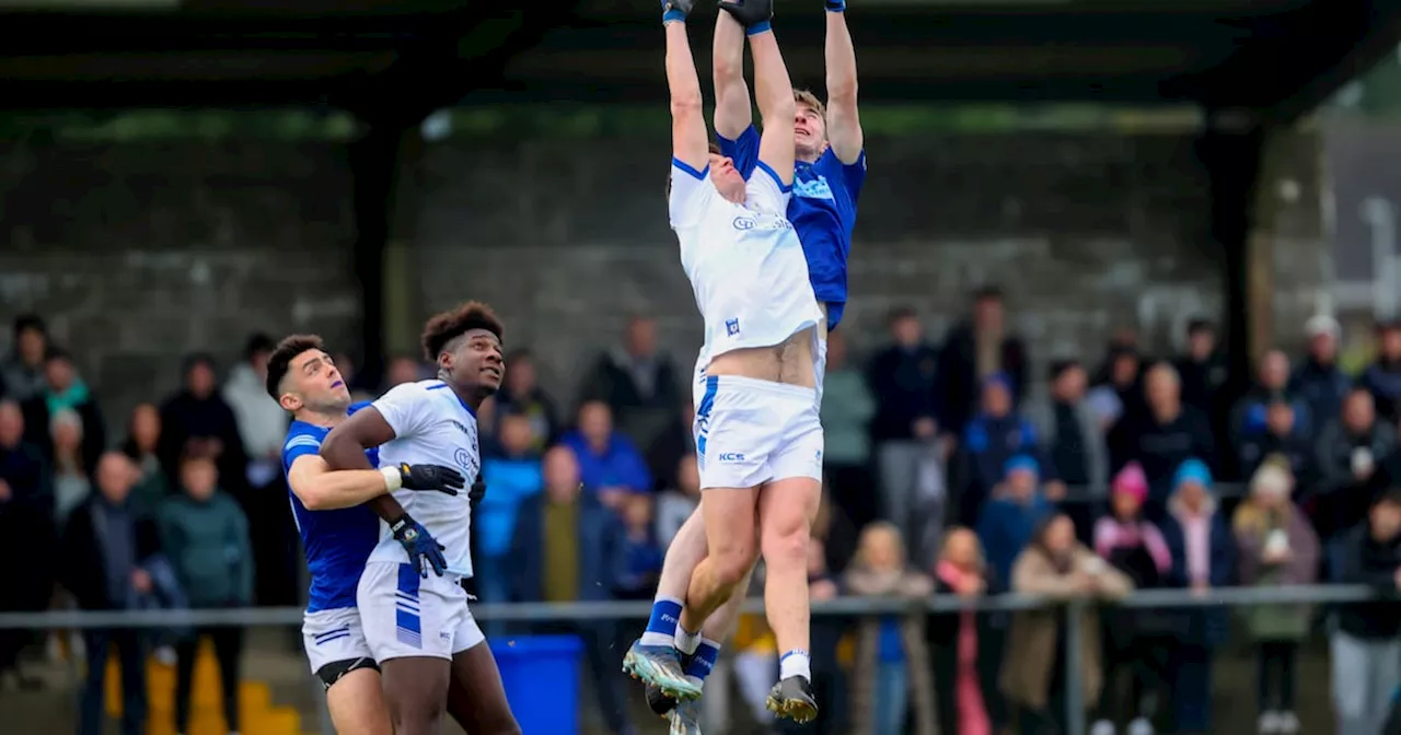 St Mary’s sharp shooting sees them edge past St Loman’s into Leinster club SFC decider